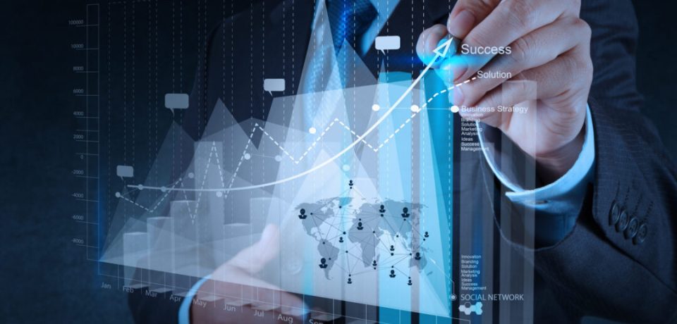 Businessman,Hand,Working,With,New,Modern,Computer,And,Business,Strategy Top 10 Benefits of Project Portfolio Management Solutions