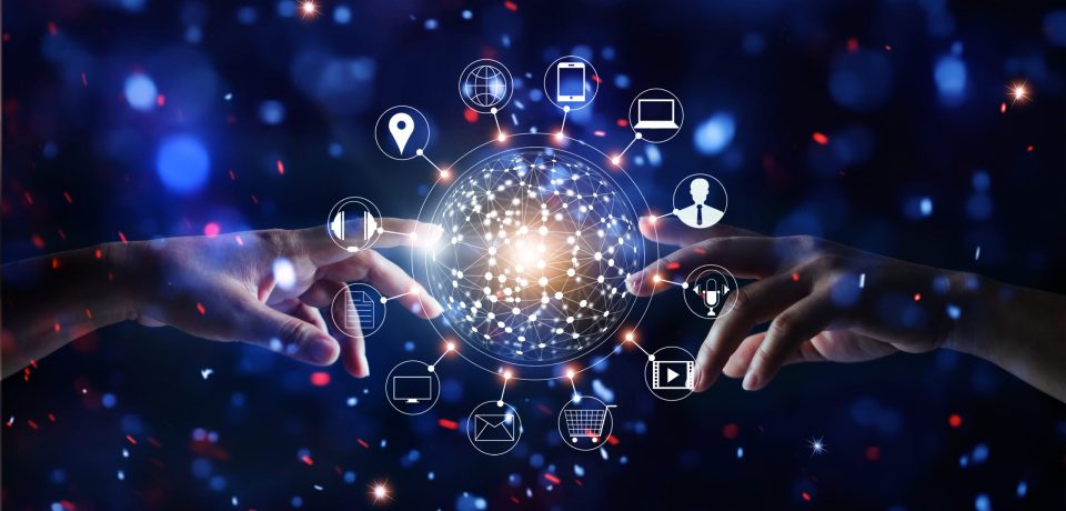 Hands,Touching,Global,Connection,And,Icon,Customer,Networking,Data,Exchanges A Complete Guide to Oracle Hyperion